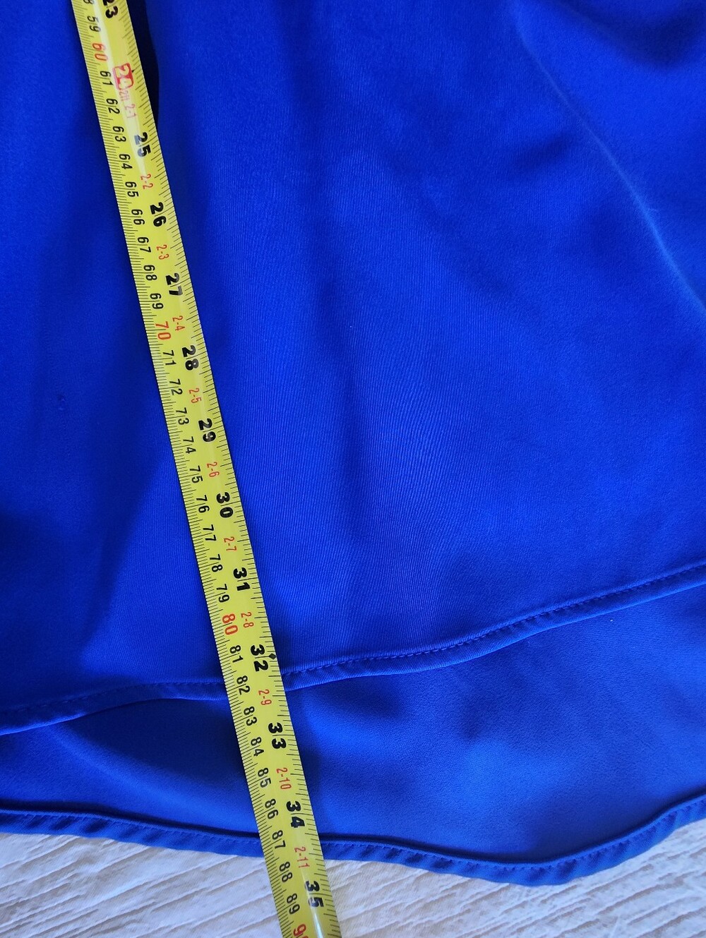 Topshop Vibrant Blue Mini Dress - Picture 5 of 5